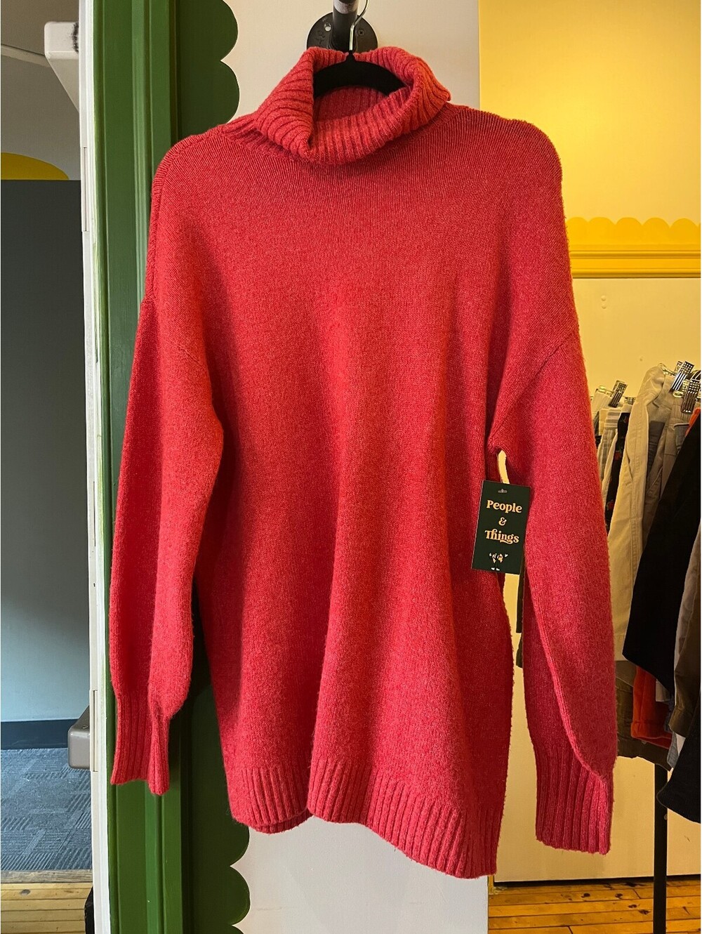 BP Red Oversized Sweater